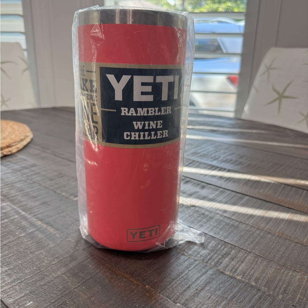YETI Rambler Wine Chiller - tropical pink